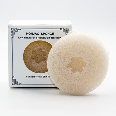 Organic Natural Face Cleansing Organic Konjac Sponge Private Label
