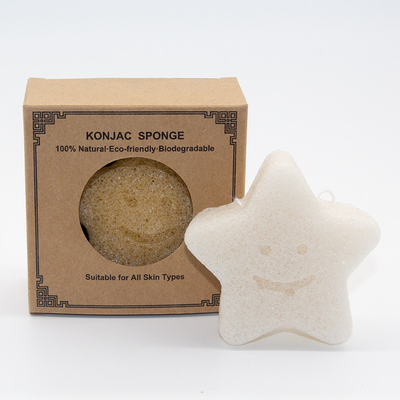 Deep Pore Cleansing Gradient Natural Konjac Sponge For Makeup Remover