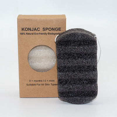 Organic Eco Friendly Konjac Wave Cleansing Sponge For Facial