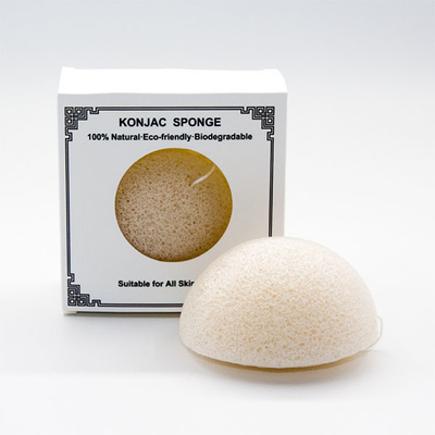 OEM Private Label Natural Konjac Sponge Baby Facial Bamboo Bath Sponge