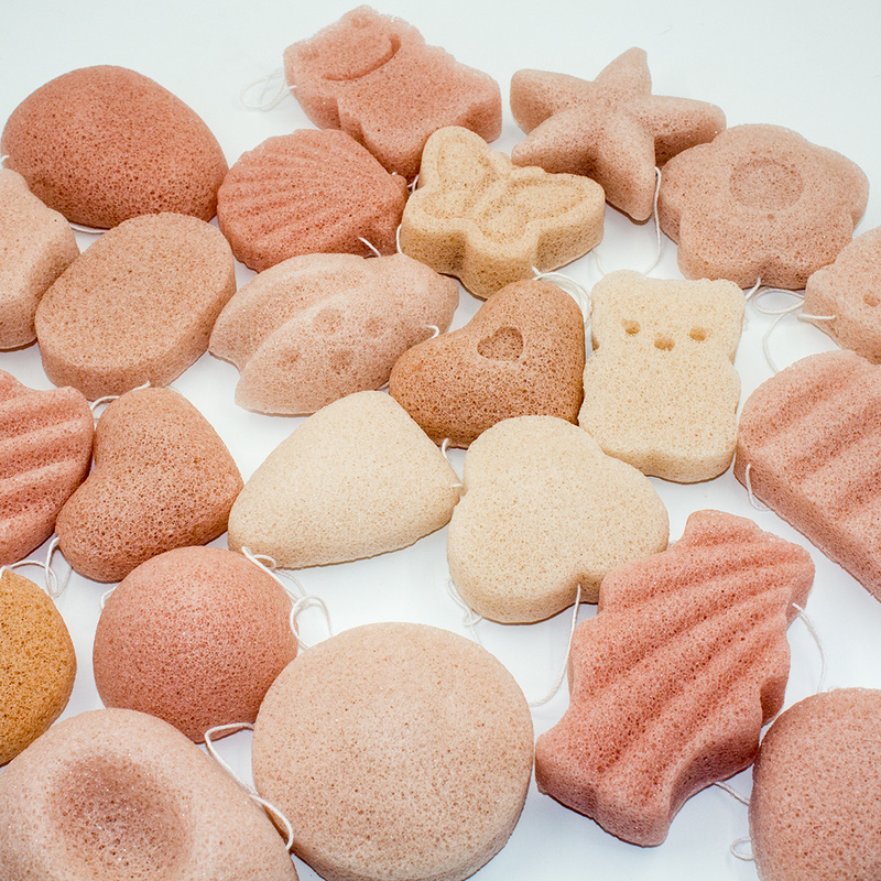 Private Label Baby Natural Organic Konjac Sponge For Skin Care